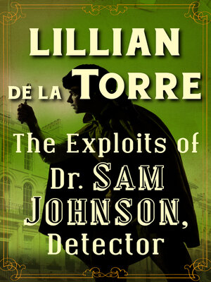 cover image of The Exploits of Dr. Sam Johnson, Detector